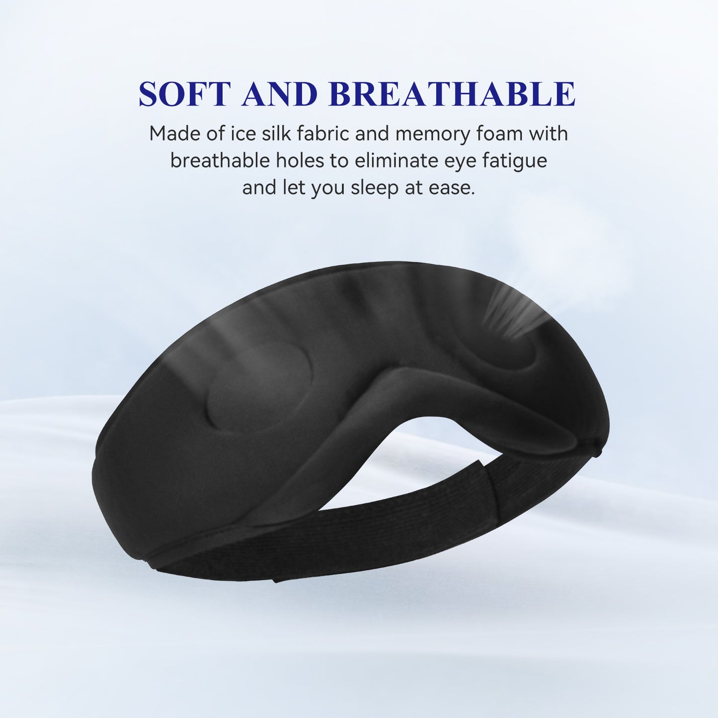 Mavogel 3D Contoured Cup Sleeping Eye Mask, Zero Eye Pressure Night Blindfold, Block Out Light for Naps/Shift Work