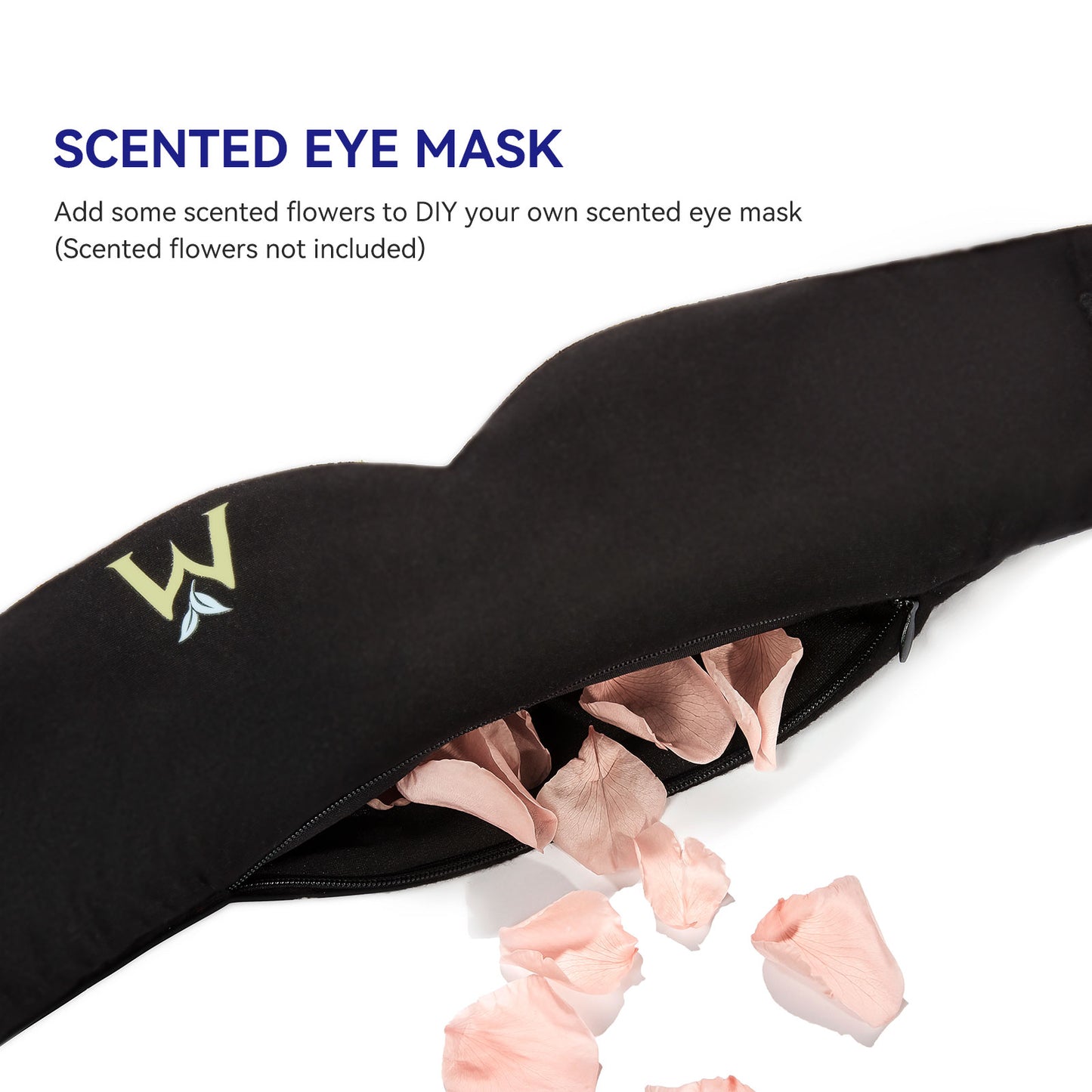 Mavogel Weighted Sleep Mask with Cooling Gel Pad, Cooling Eye Mask for Dry Eyes, Light Blocking Sleep Mask Cold Compress